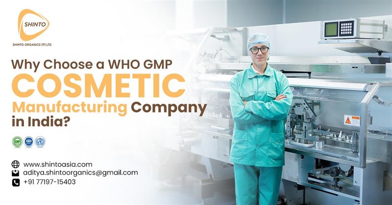 WHO GMP Third Party Manufacturing Company in India