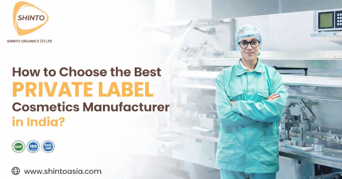 Private Label Cosmetics Manufacturer in India